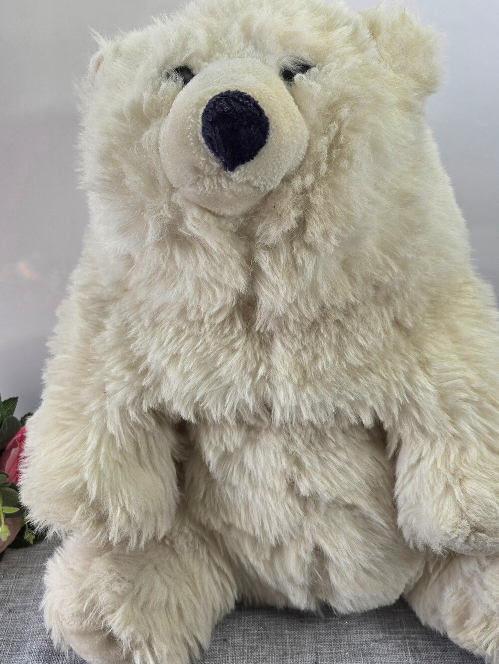 Best Made Toys Polar Bear Plush Large 17" Sitting White Stuffed Animal Toy